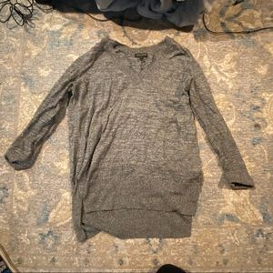 Heathered Gray Banana Republic Sweater